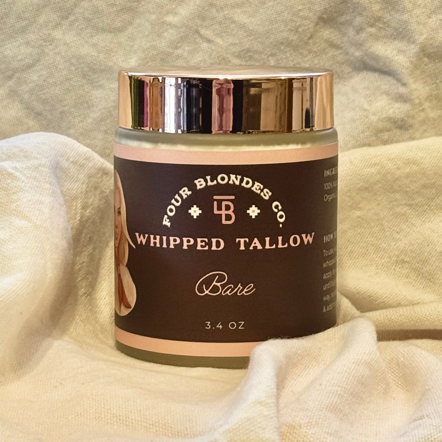 Bare (unscented) - Whipped Tallow