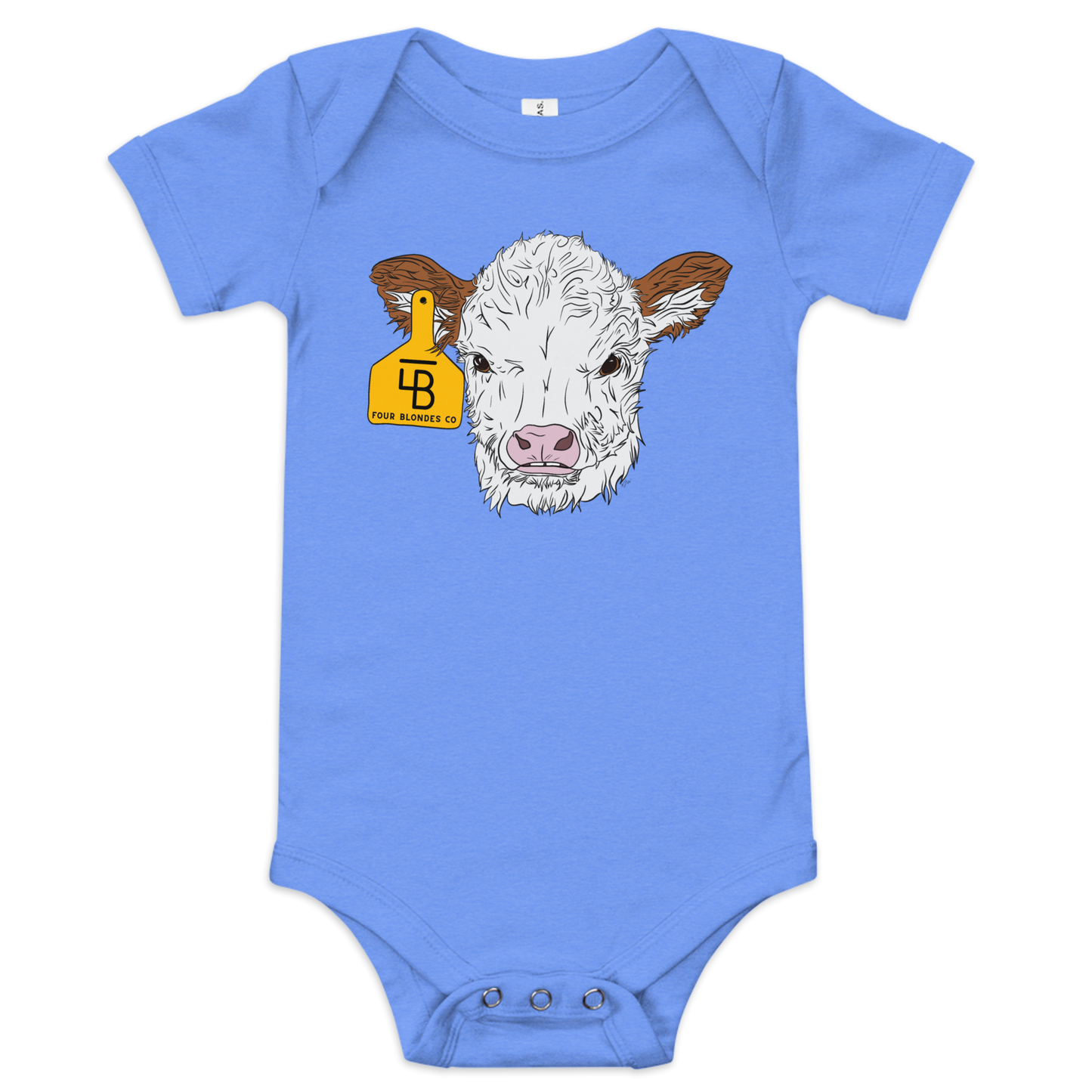 FBC Spring Baldie Calf - Baby short sleeve one piece