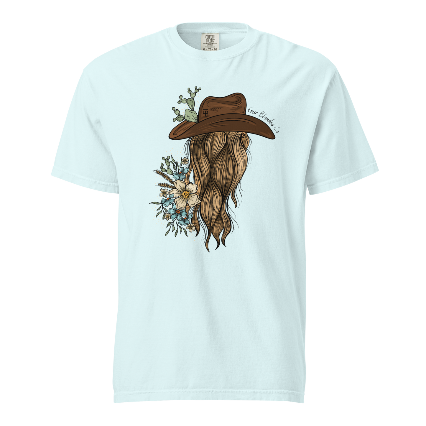FBC Cowgirl - Unisex garment-dyed heavyweight t-shirt