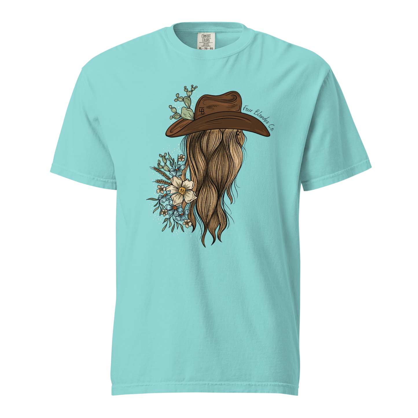 FBC Cowgirl - Unisex garment-dyed heavyweight t-shirt