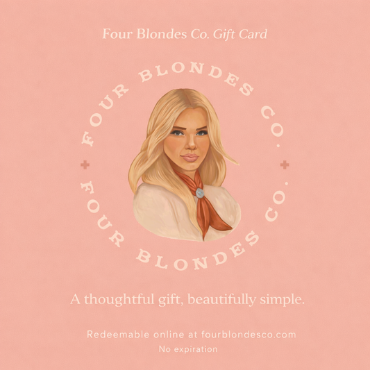 Four Blondes Co Gift Card