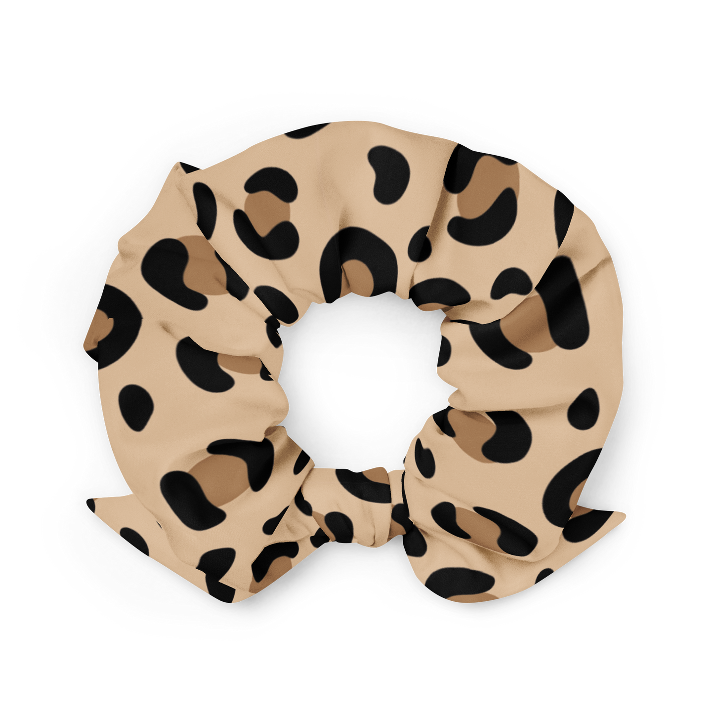 Leopard - Recycled Scrunchie