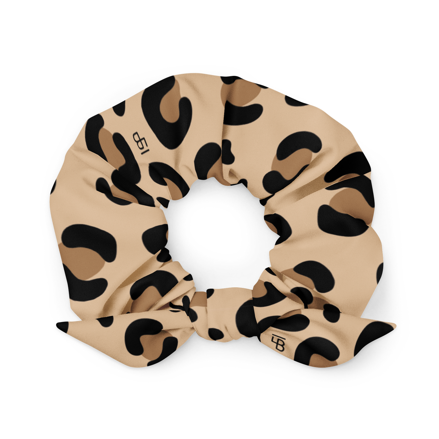 Leopard - Recycled Scrunchie