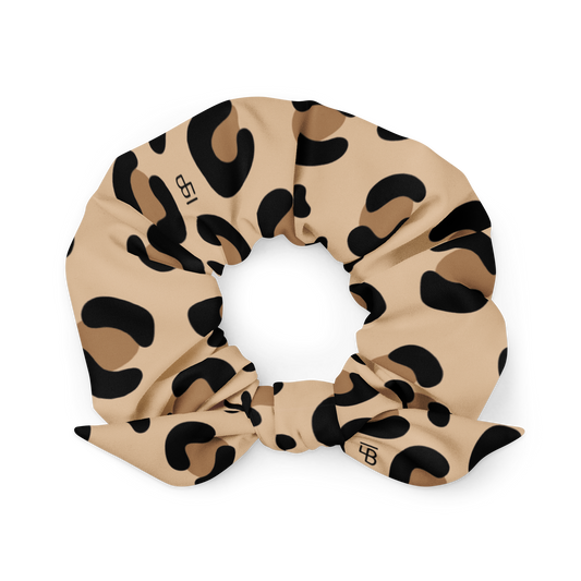 Leopard - Recycled Scrunchie