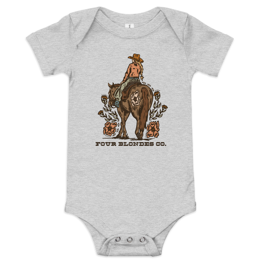 FBC Wild Bloom Cowgirl - Baby short sleeve one piece