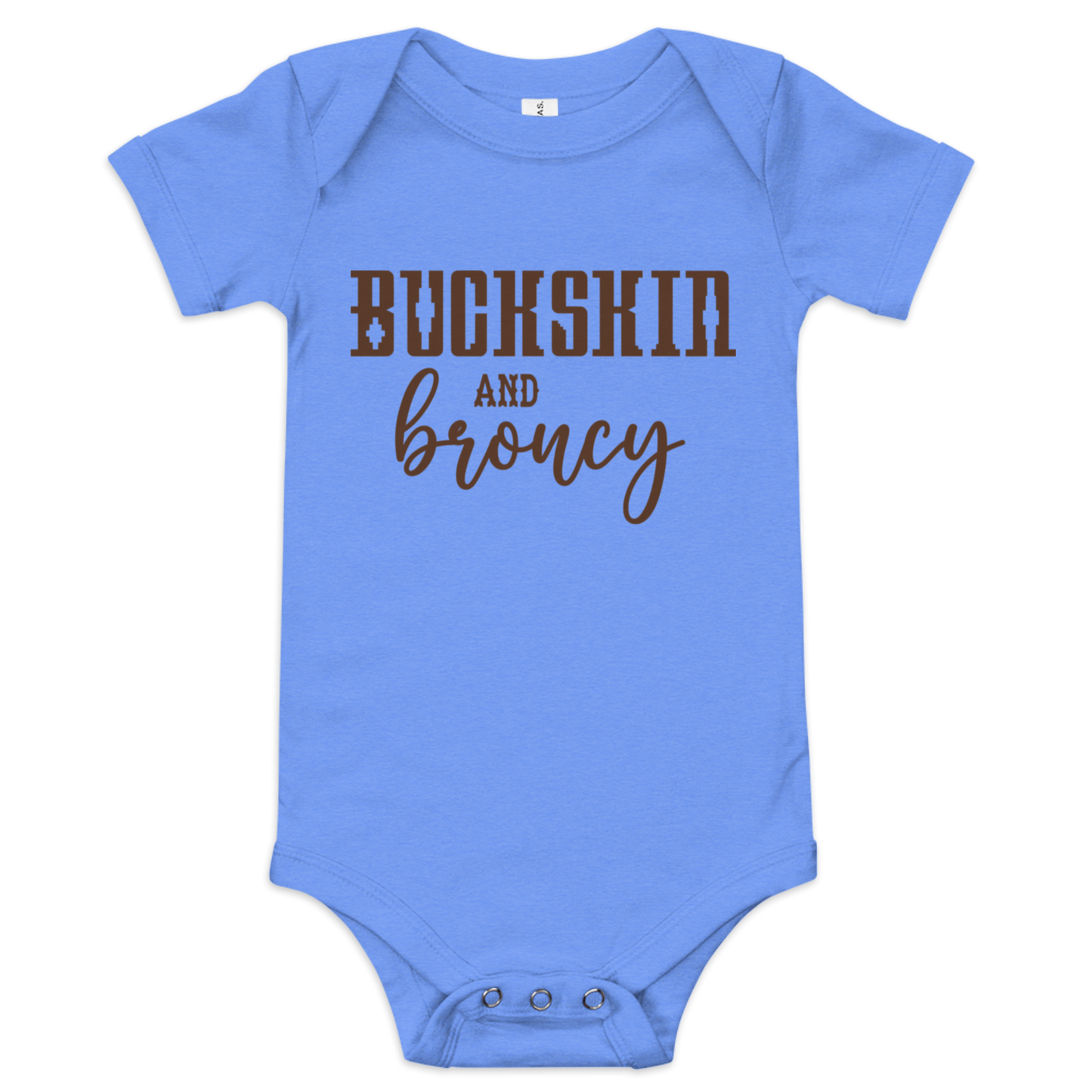 Buckskin & Broncy - Baby short sleeve one piece