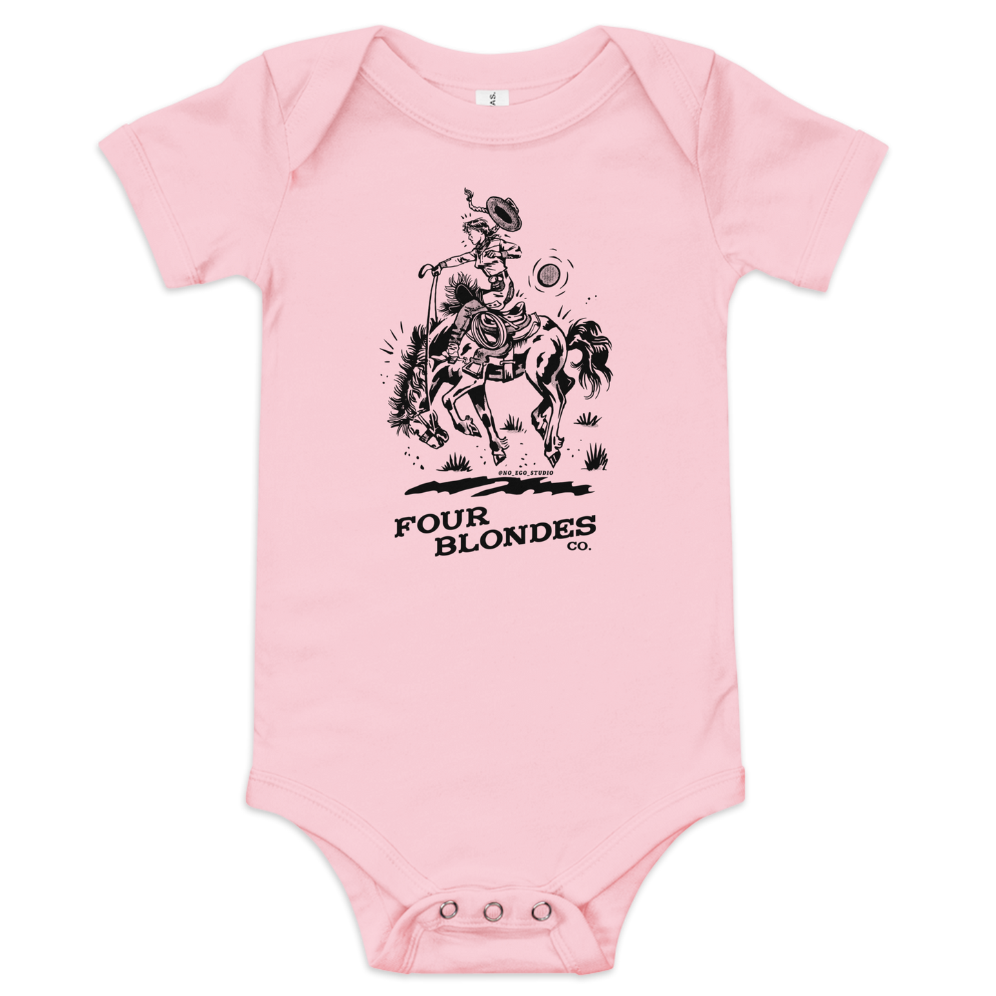 FBC Ride'm Cowgirl - Baby short sleeve one piece