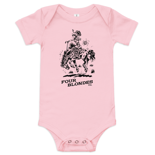 FBC Ride'm Cowgirl - Baby short sleeve one piece