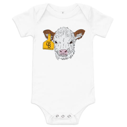 FBC Spring Baldie Calf - Baby short sleeve one piece