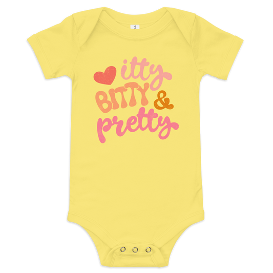 Itty Bitty - Baby short sleeve one piece