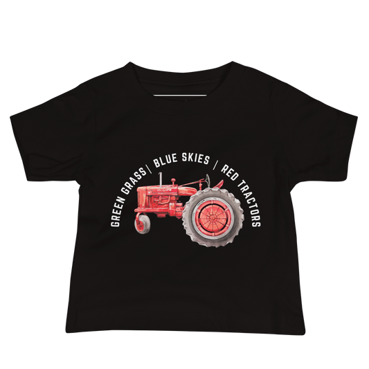 Red Tractor - Baby Jersey Short Sleeve Tee