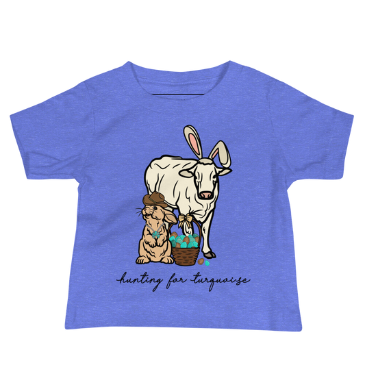 Hunting for Turquoise (Easter) - Baby Jersey Short Sleeve Tee