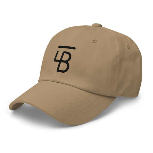 Bar 4 B Black - Dad hat