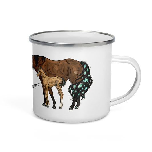 Mama - Enamel Mug