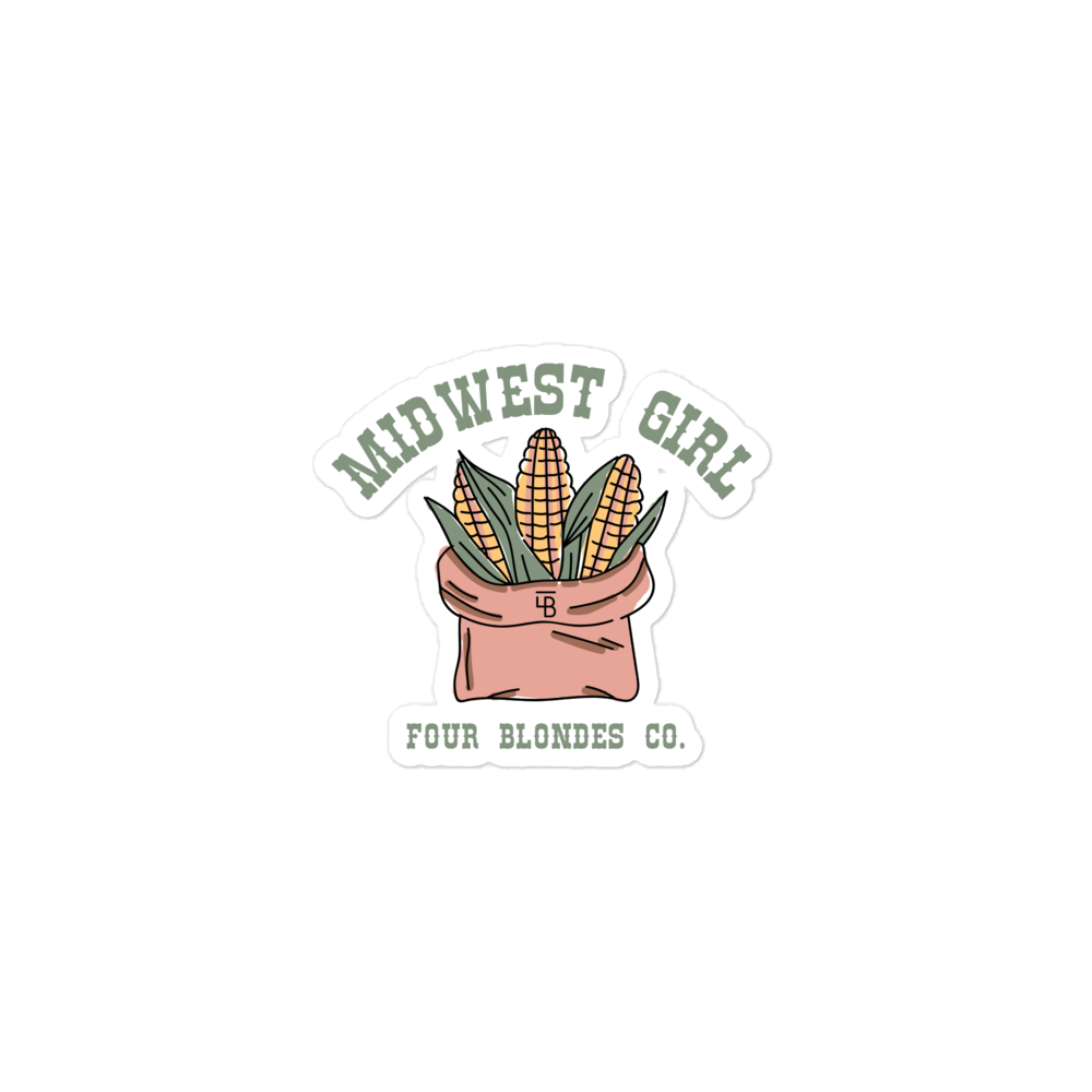 Midwest Girl - Bubble-free stickers