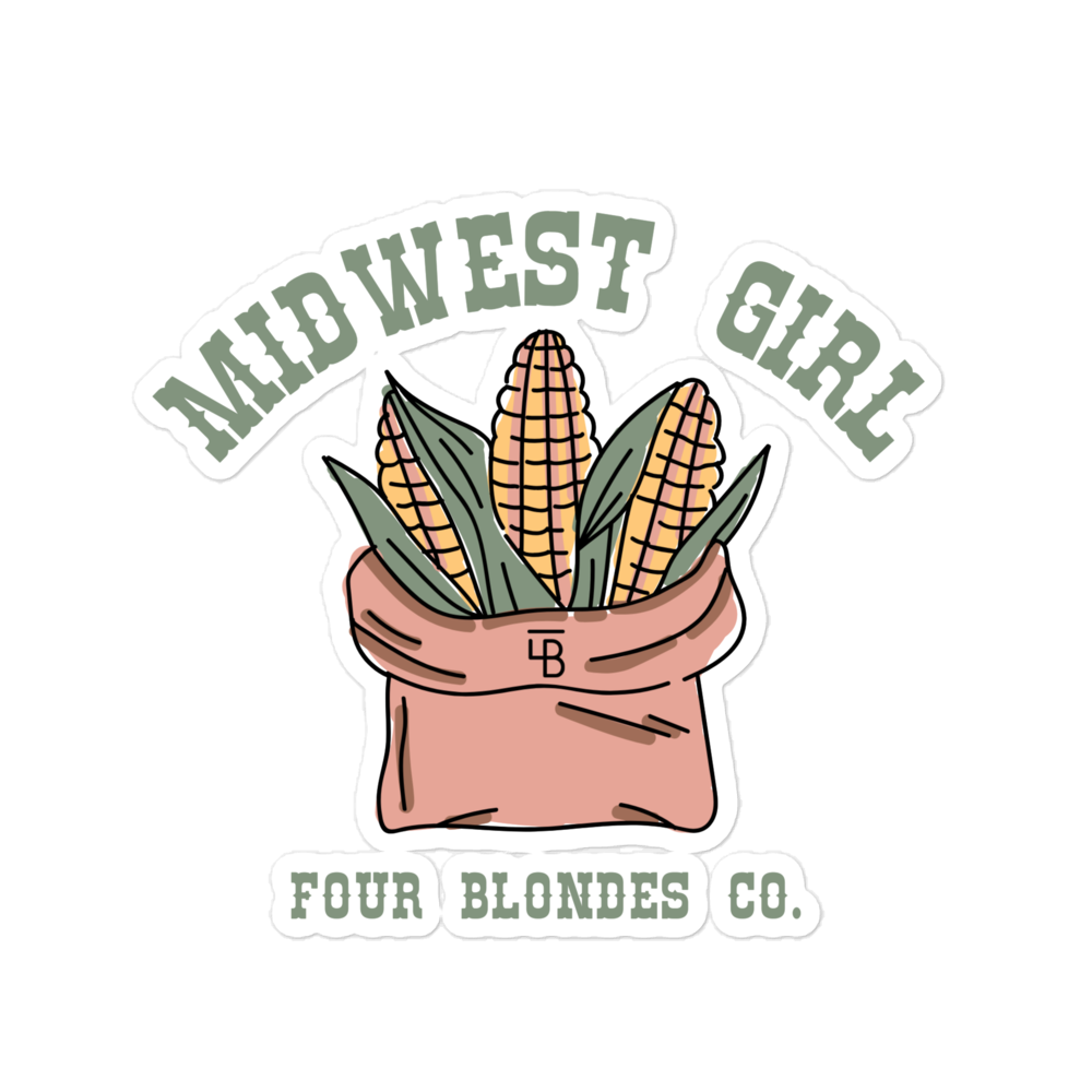 Midwest Girl - Bubble-free stickers