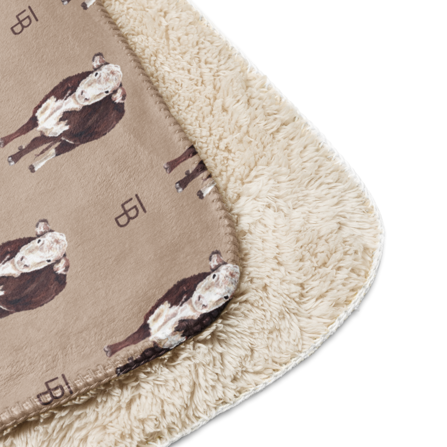 Herefords & Brands - Sherpa blanket