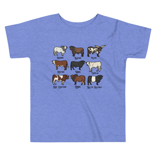 Cattle - Toddler Short Sleeve Tee