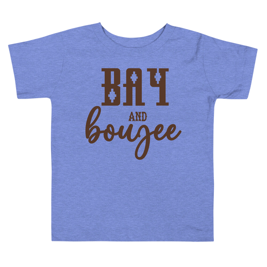 Bay & Boujee - Toddler Short Sleeve Tee