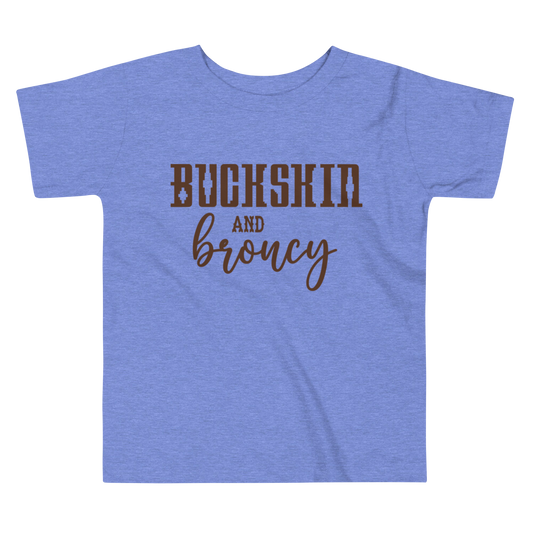 Buckskin & Broncy - Toddler Short Sleeve Tee