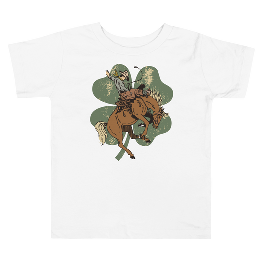 Clover Bronc (St. Patty’s) - Toddler Short Sleeve Tee