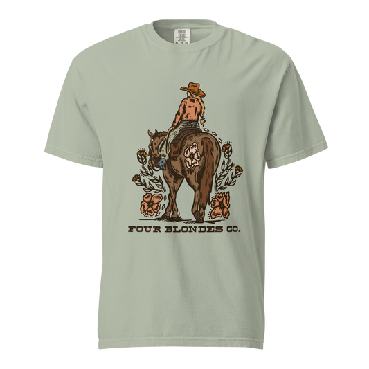 FBC Wild Bloom Cowgirl - Unisex garment-dyed heavyweight t-shirt