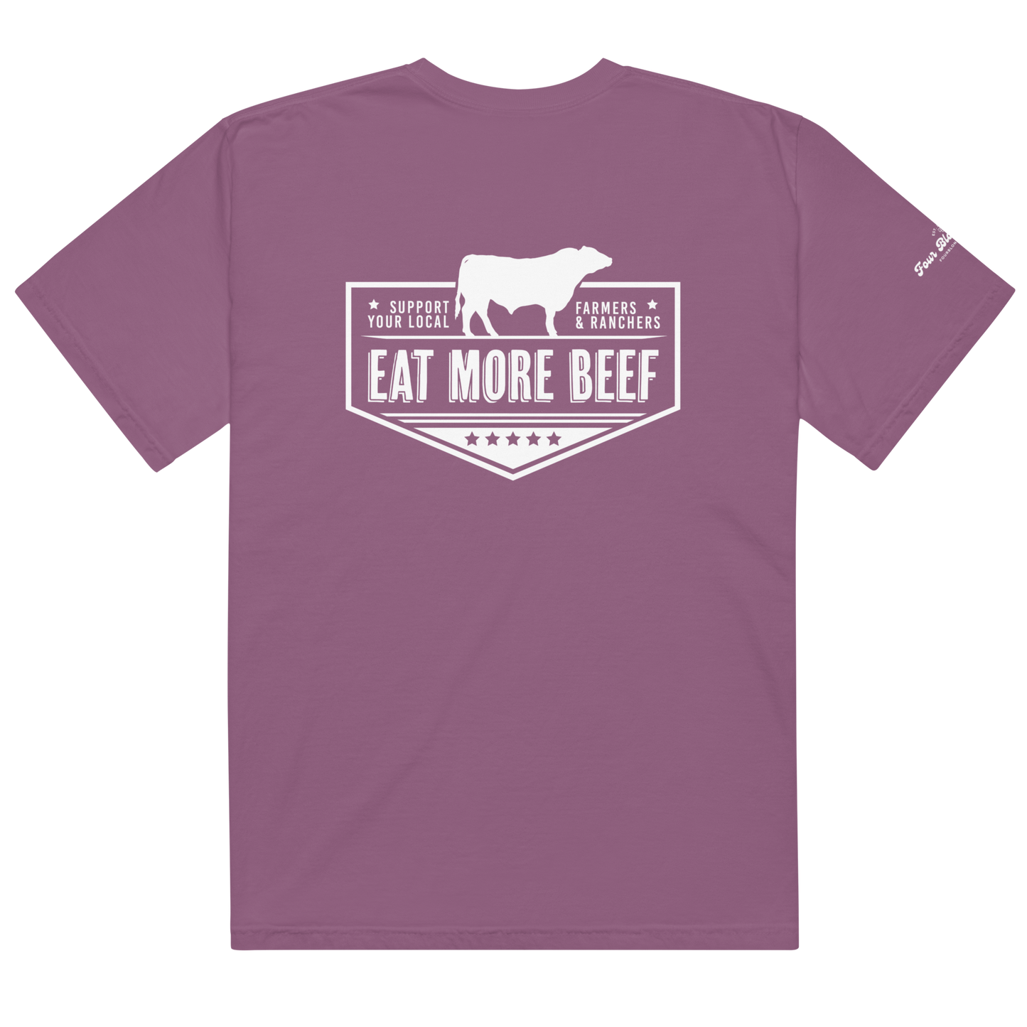 Eat More Beef - Unisex garment-dyed heavyweight t-shirt