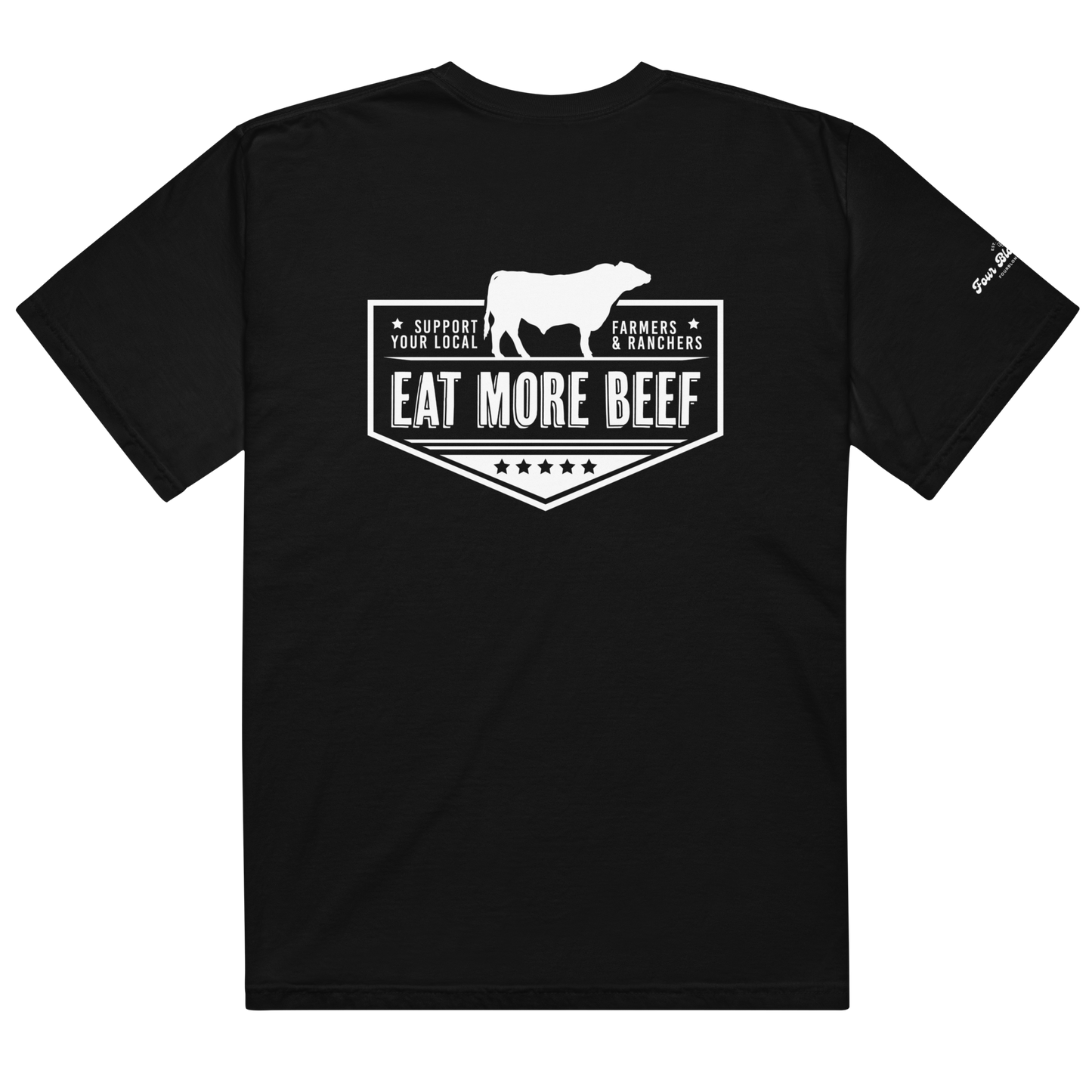 Eat More Beef - Unisex garment-dyed heavyweight t-shirt