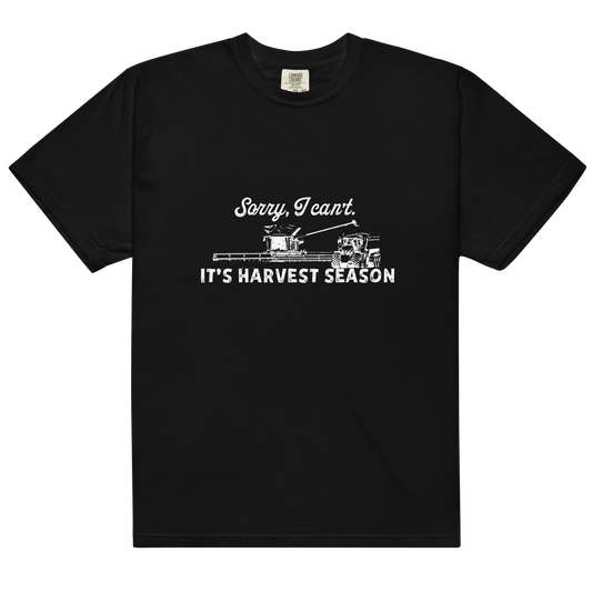 Harvest Season - Unisex garment-dyed heavyweight t-shirt