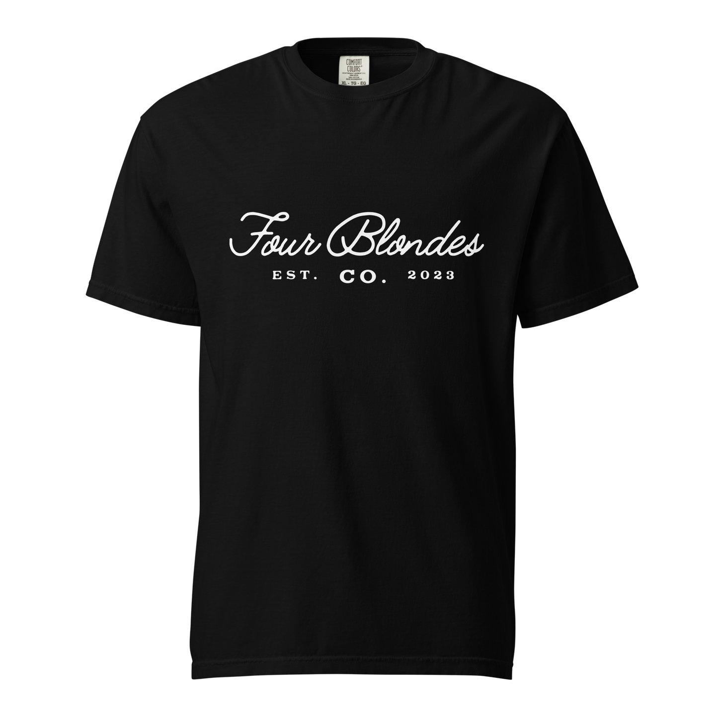 FBC Script Logo 1 - Unisex garment-dyed heavyweight t-shirt