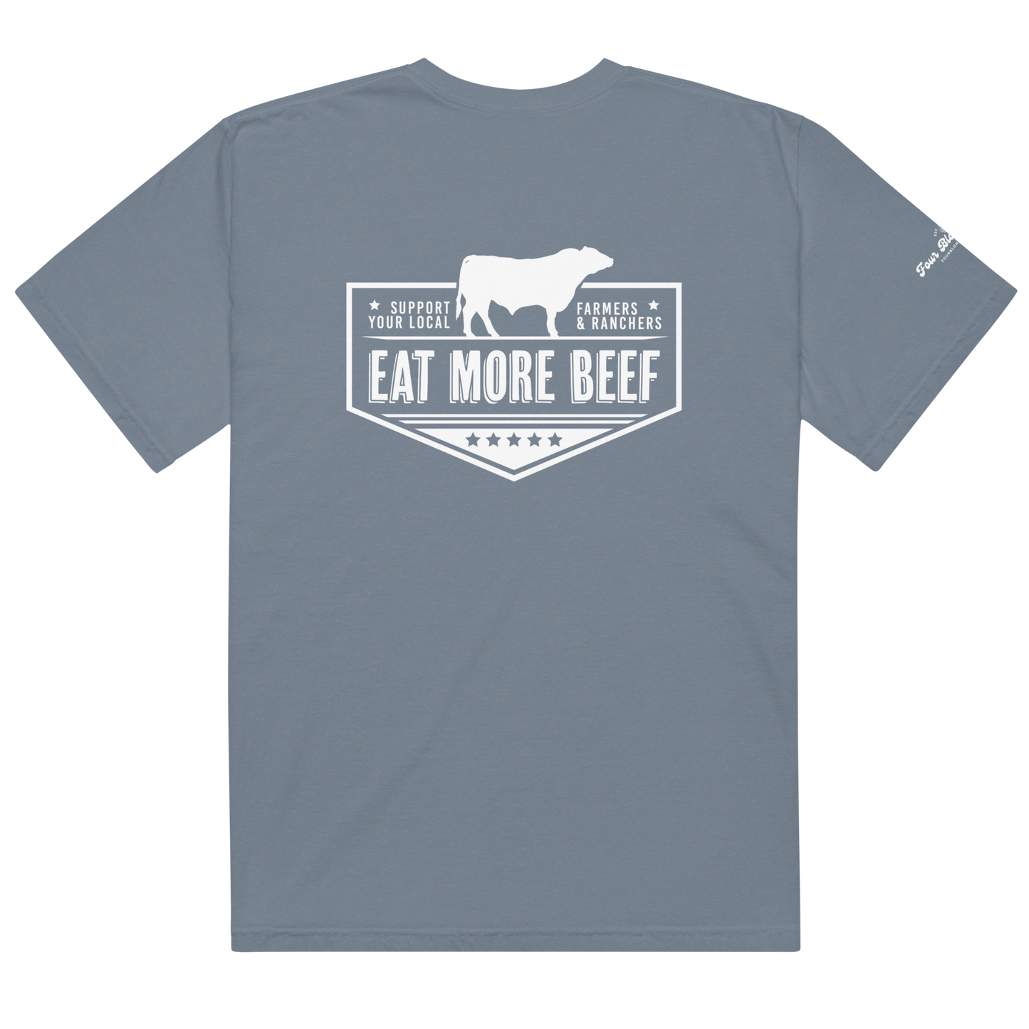 Eat More Beef - Unisex garment-dyed heavyweight t-shirt