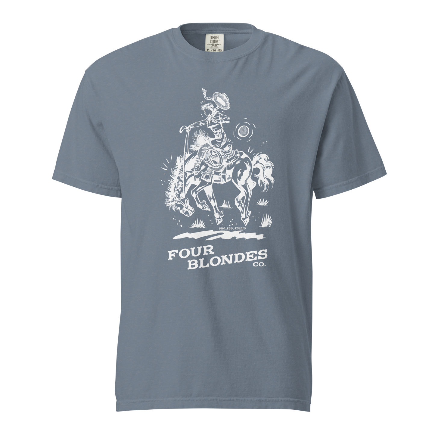 FBC Ride'm Cowgirl - Unisex garment-dyed heavyweight t-shirt