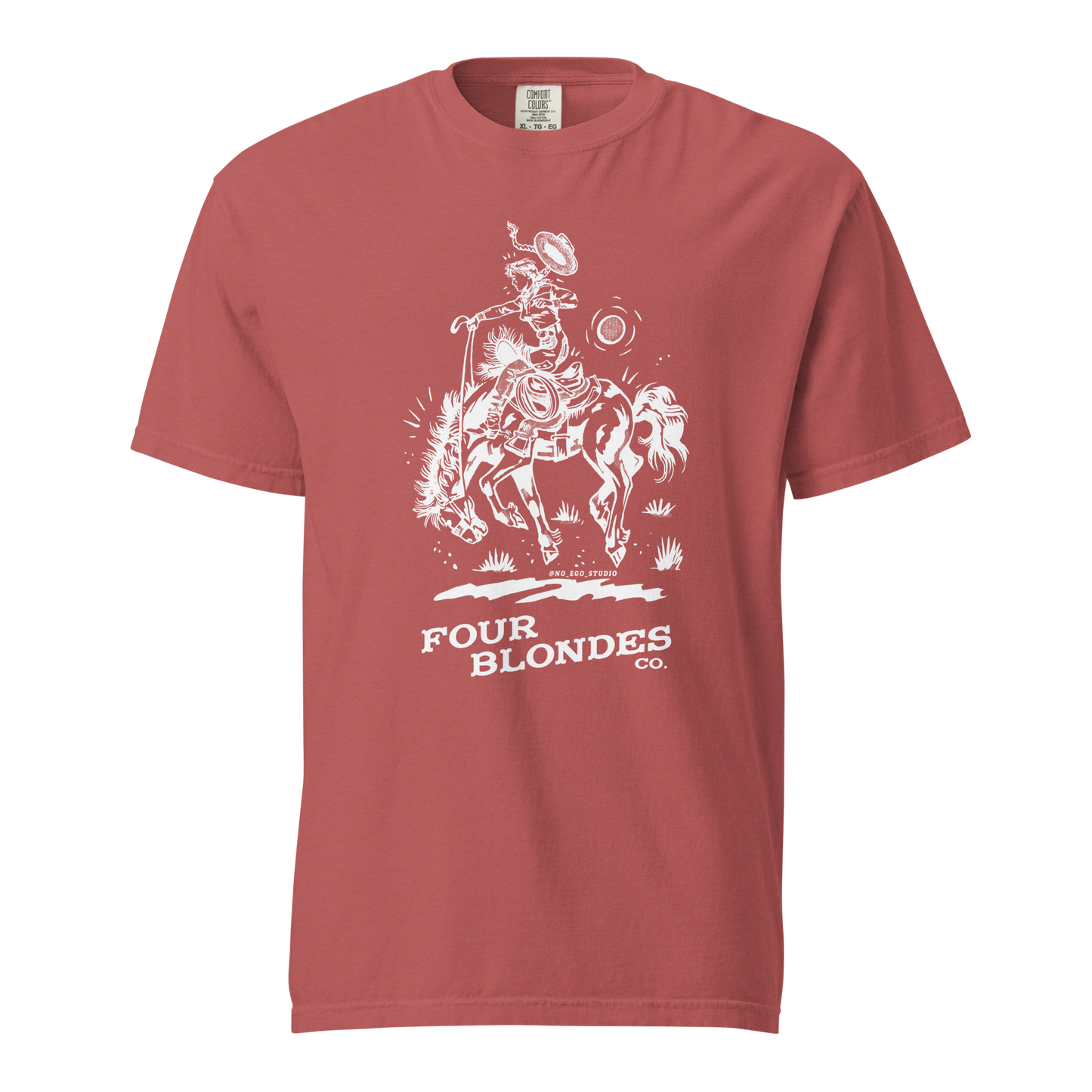 FBC Ride'm Cowgirl - Unisex garment-dyed heavyweight t-shirt