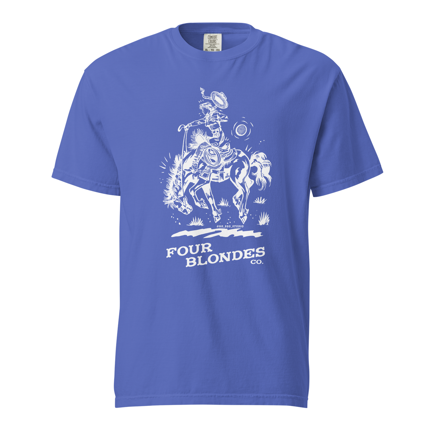 FBC Ride'm Cowgirl - Unisex garment-dyed heavyweight t-shirt