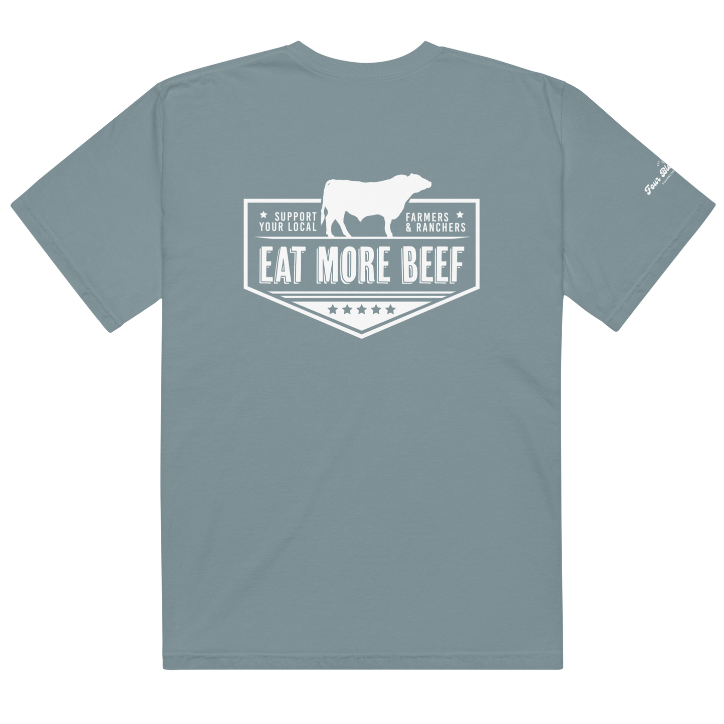 Eat More Beef - Unisex garment-dyed heavyweight t-shirt