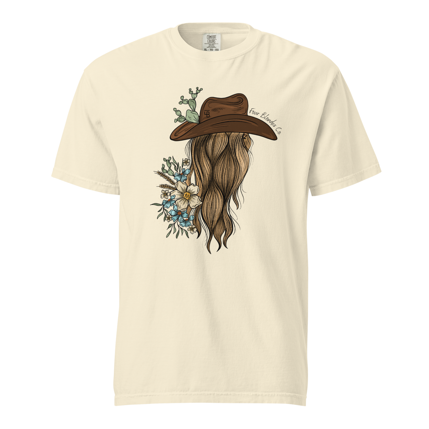 FBC Cowgirl - Unisex garment-dyed heavyweight t-shirt