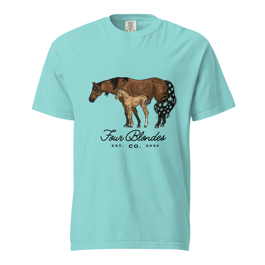 FBC Mare & Foal - Unisex garment-dyed heavyweight t-shirt