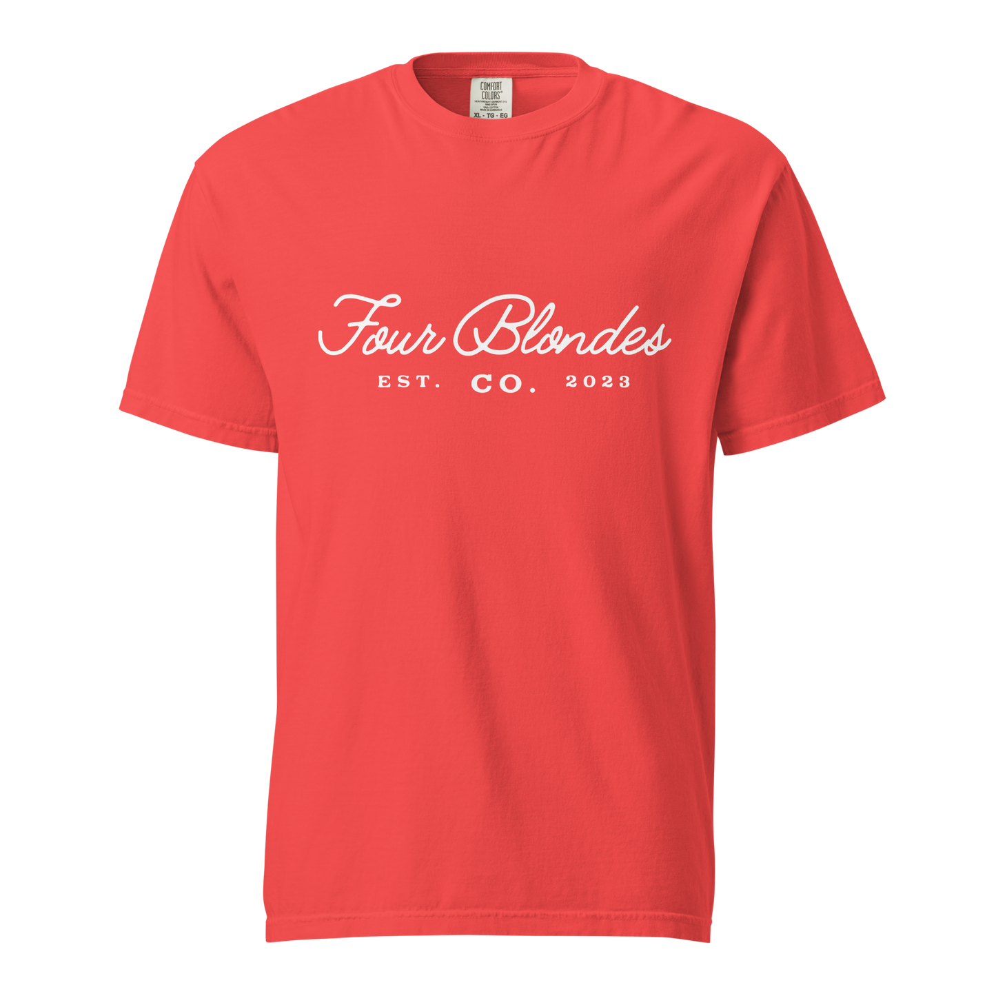 FBC Script Logo 1 - Unisex garment-dyed heavyweight t-shirt