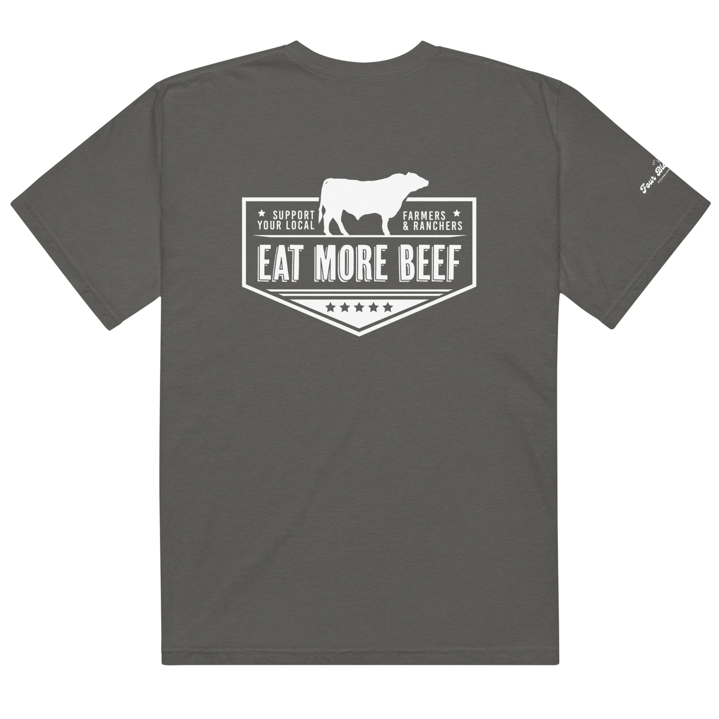 Eat More Beef - Unisex garment-dyed heavyweight t-shirt