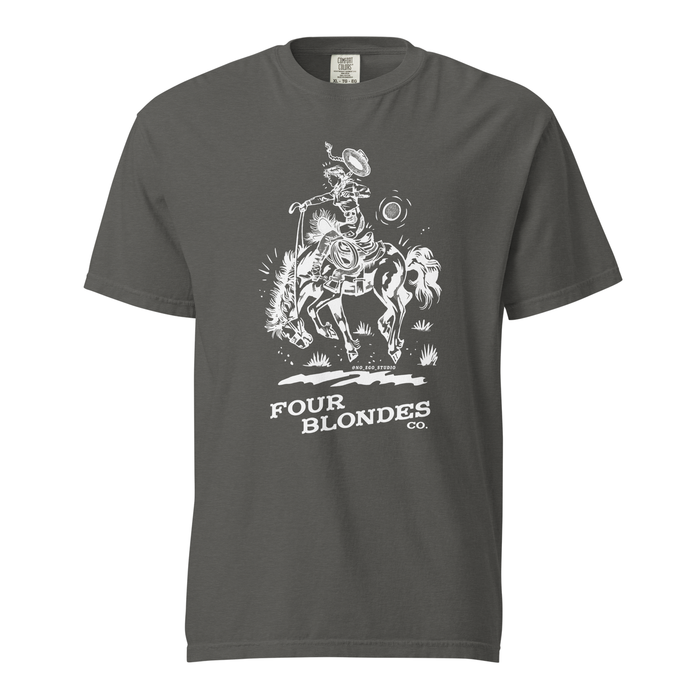 FBC Ride'm Cowgirl - Unisex garment-dyed heavyweight t-shirt