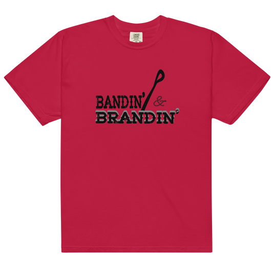 Bandin' & Brandin' - Unisex garment-dyed heavyweight t-shirt