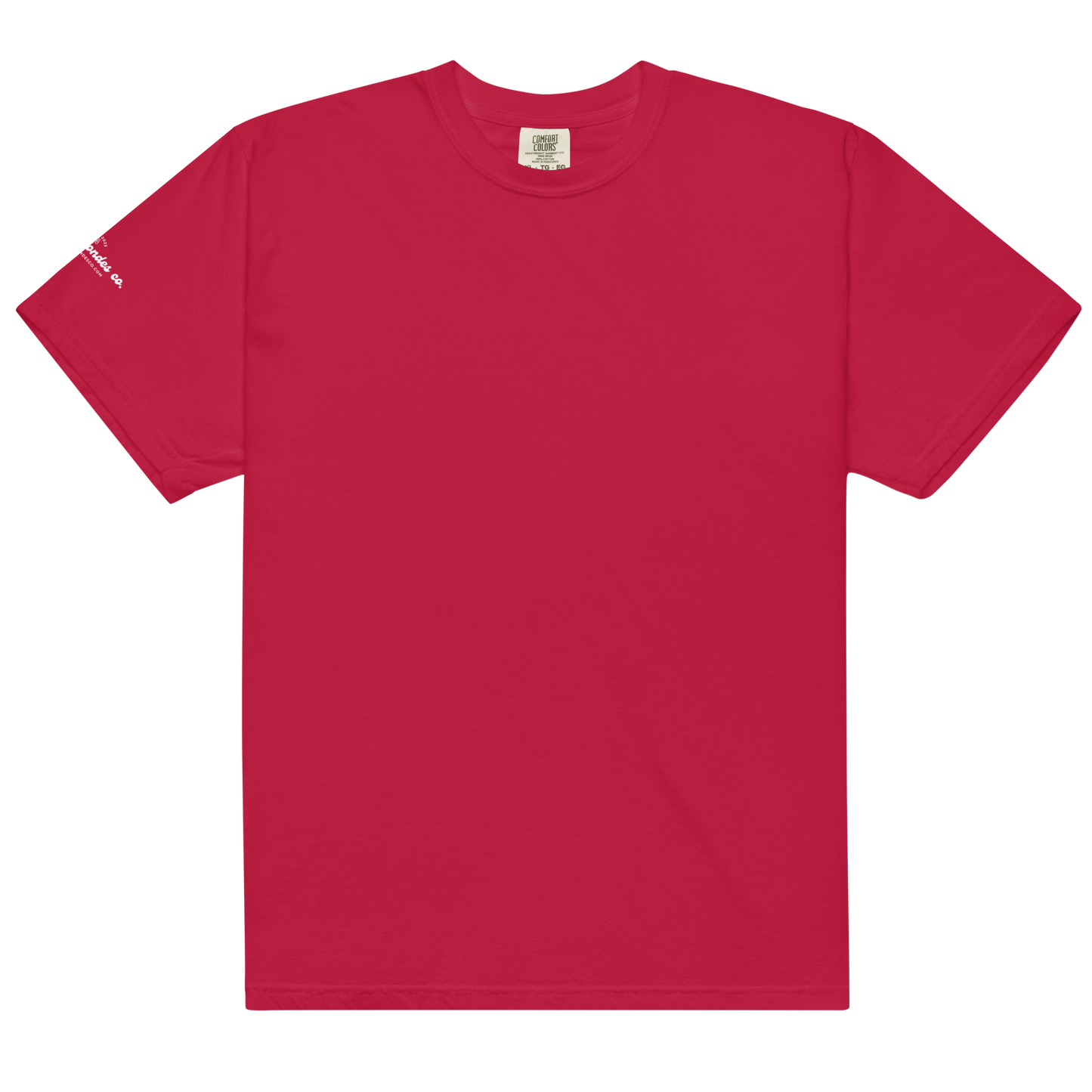 Red Tractor - Unisex garment-dyed heavyweight t-shirt