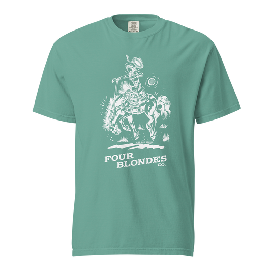 FBC Ride'm Cowgirl - Unisex garment-dyed heavyweight t-shirt