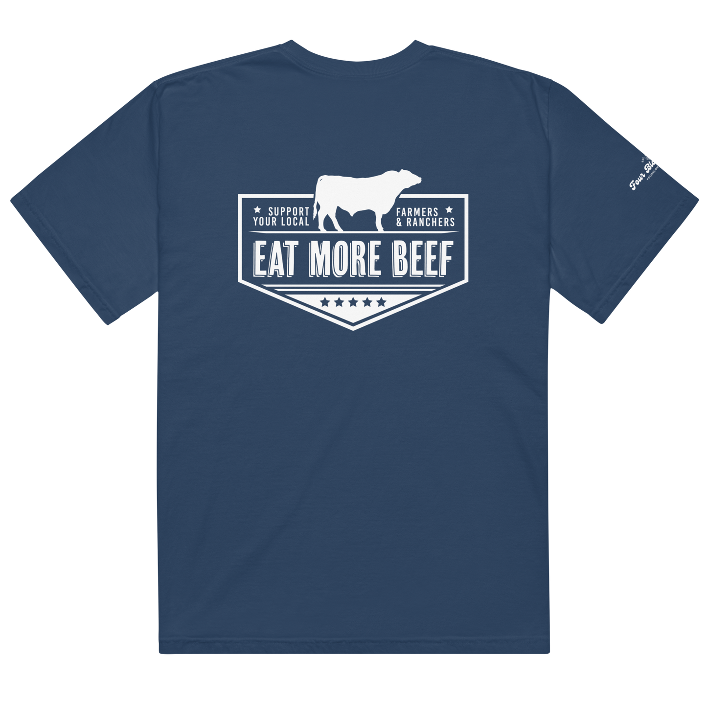 Eat More Beef - Unisex garment-dyed heavyweight t-shirt