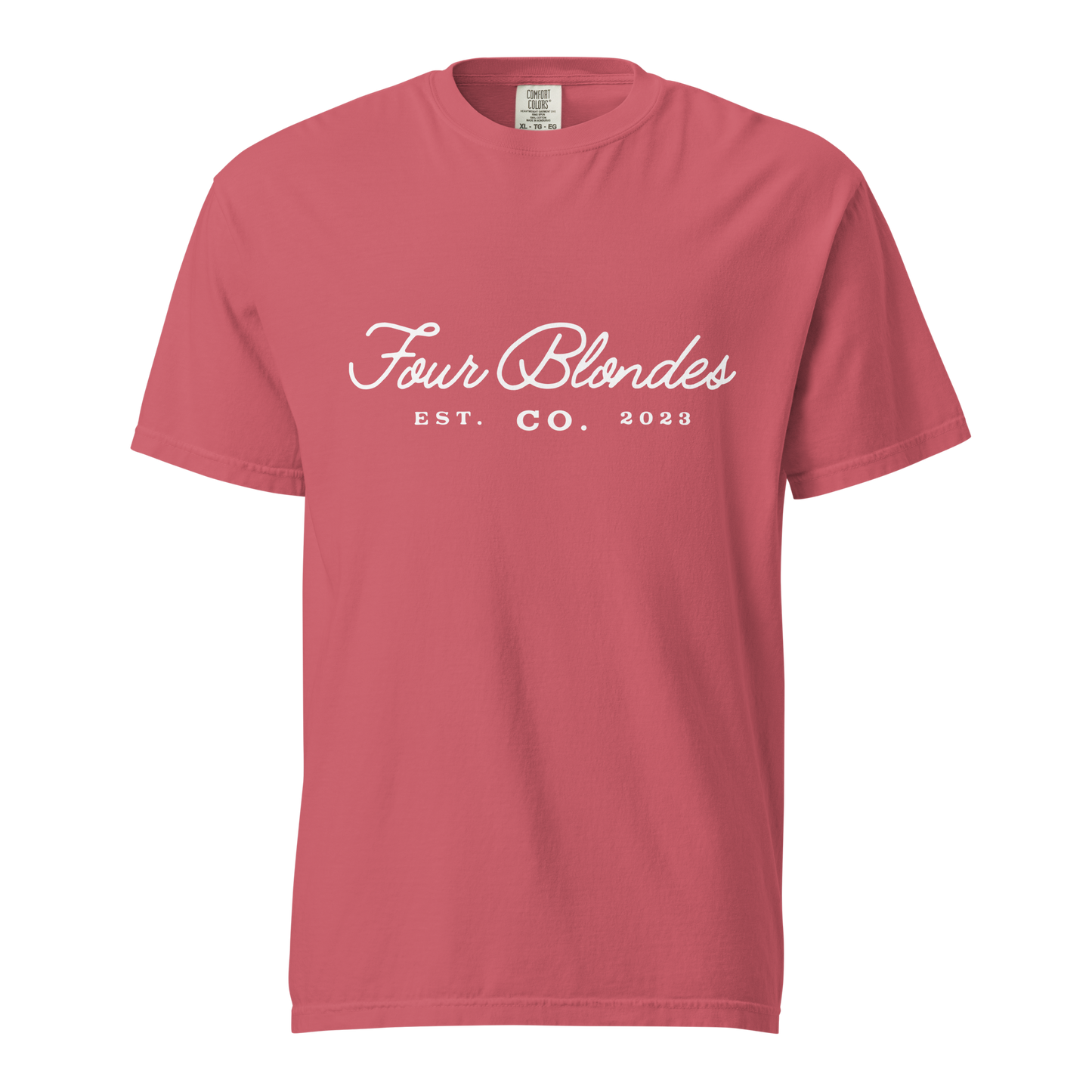 FBC Script Logo 1 - Unisex garment-dyed heavyweight t-shirt