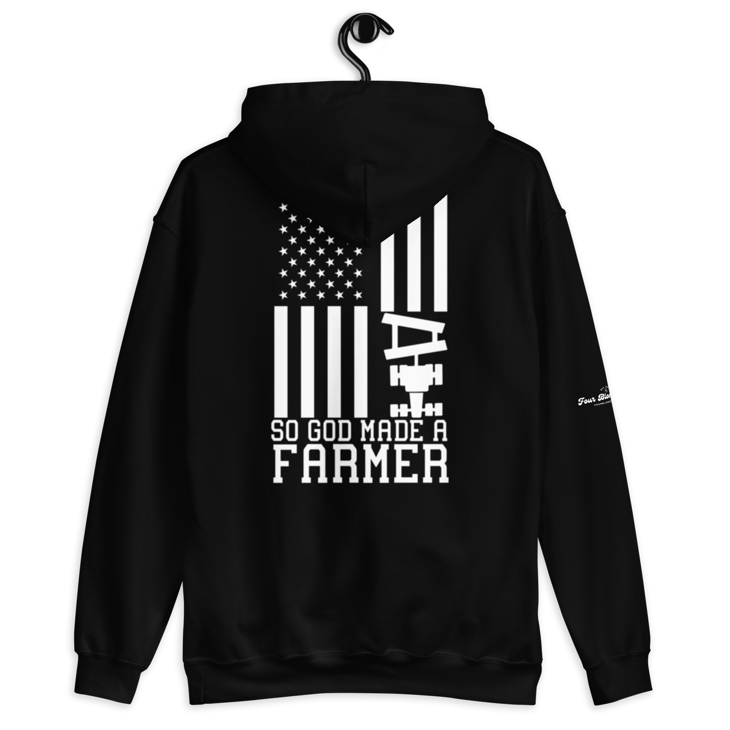 God Made a Farmer - Unisex Hoodie