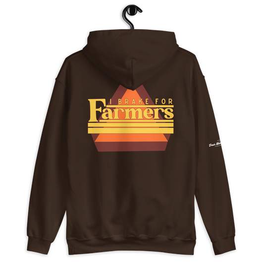 Brake For Farmers - Unisex Hoodie