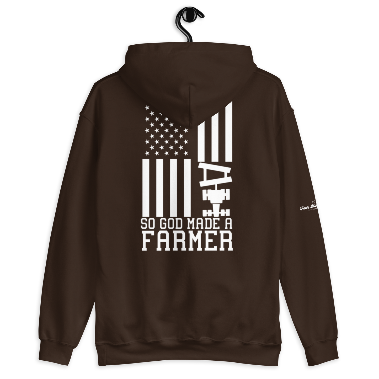 God Made a Farmer - Unisex Hoodie