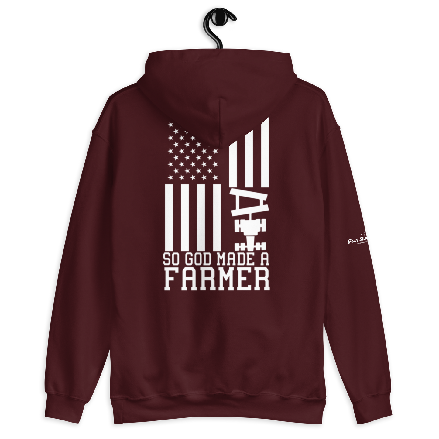 God Made a Farmer - Unisex Hoodie