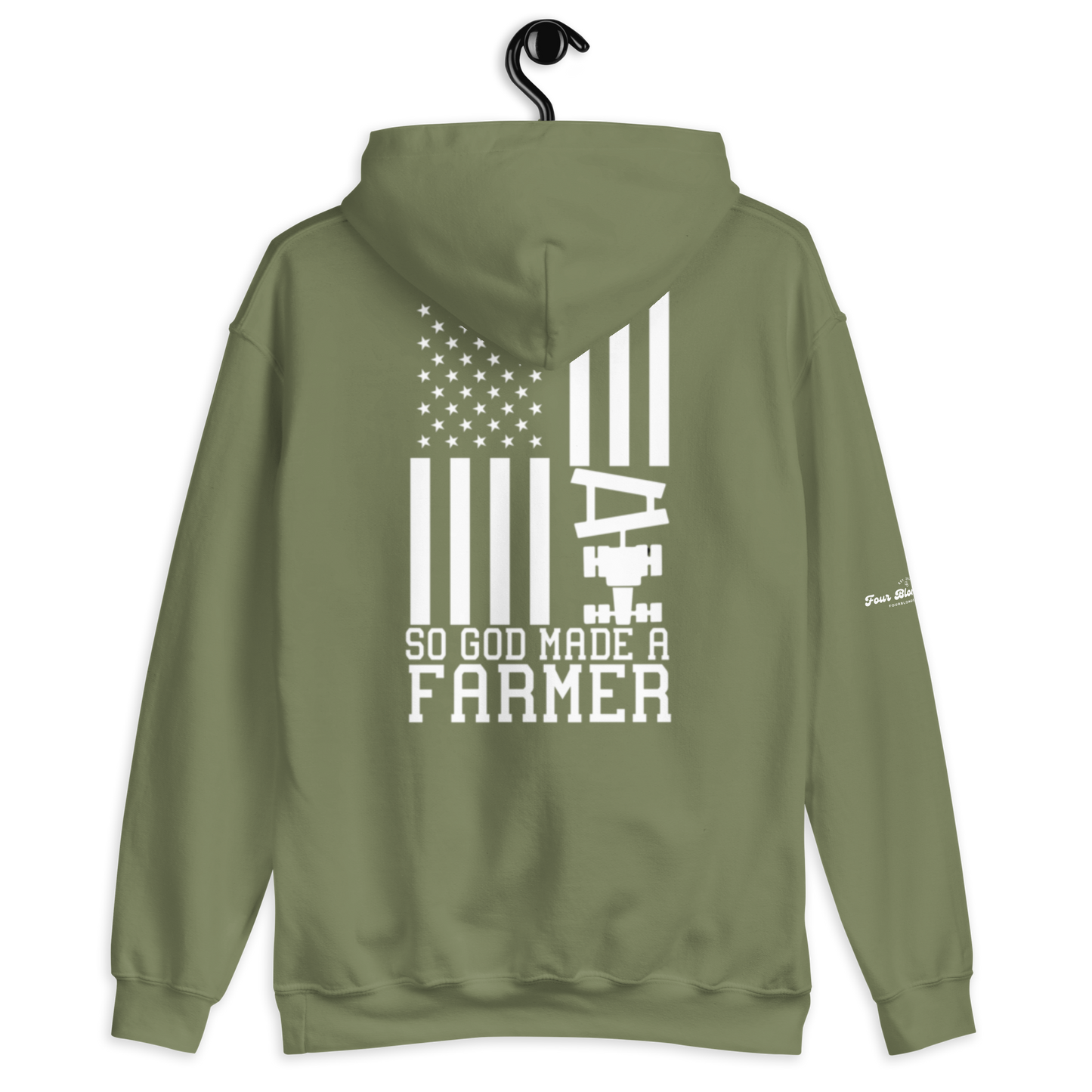 God Made a Farmer - Unisex Hoodie